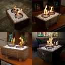 Ver imagem 5 de Lareira Ecológica Completa Portátil Etanol/álcool - Baú