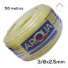 Mangueira Cristal Multi Trançada 3/8" X 2,5 Mm Amarela 50 Metros Arqua - 1