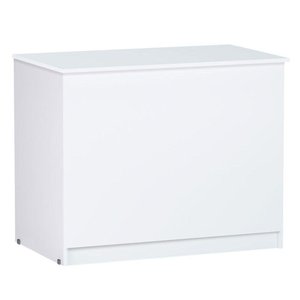 Baú Organizador Multiuso Big Retangular 95x56cm Branco