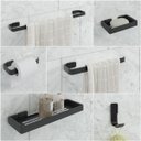 Ver imagem 1 de Kit de Acessórios para Banheiro 6 Peças Stander:preto