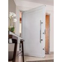 Ver imagem 2 de Porta Pivotante Alumínio Lambril Branco Direita 210x110