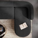 Ver imagem 6 de Sofá Modular Sala de Estar Decoração Luxo 265cm Lado Esquerdo Bouclé Celinne Luxuoso