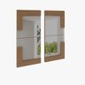 Espelho Modular Lateral Boa Vista Natural - 1