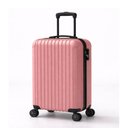 Ver imagem 1 de Mala Viagem Rigida Abs Bordo Pequena Giro 360 Mao Padrao Rose