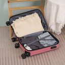 Ver imagem 5 de Mala Viagem Rigida Abs Bordo Pequena Giro 360 Mao Padrao Rose