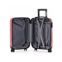Ver imagem 2 de Mala Viagem Rigida Abs Bordo Pequena Giro 360 Mao Padrao Rose