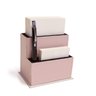 Organizador Porta Bloco de Notas Recado com Caneta Cor Rosa - 5