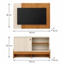 Ver imagem 2 de Combo Rack Painel 1.2 Wood Mobler