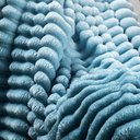 Ver imagem 3 de Cobertor Queen Fluffy Manta Flannel Ultrasoft - Acqua