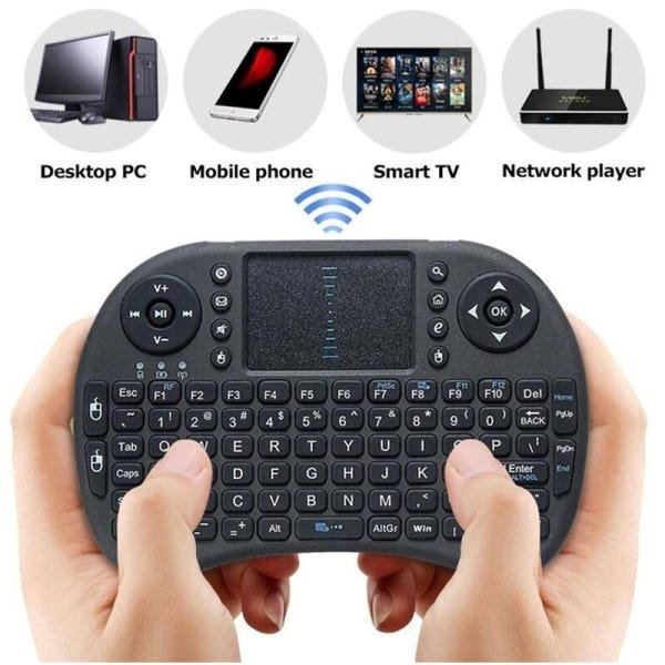 Mini Teclado Wireless Keyboard Mouse Smart Tv Samsung | MadeiraMadeira