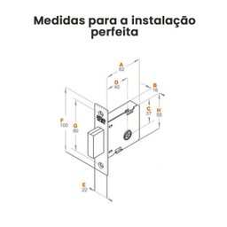 Par Fechadura Auxiliar 1004 Roseta Quadrada Inox Stam - 7