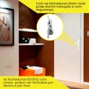 Ver imagem 2 de Fechadura Externa 501-502/33 Espelho inox Cromada