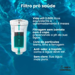 Torneira Cozinha Com Filtro Gourmet Parede Articulada - 4