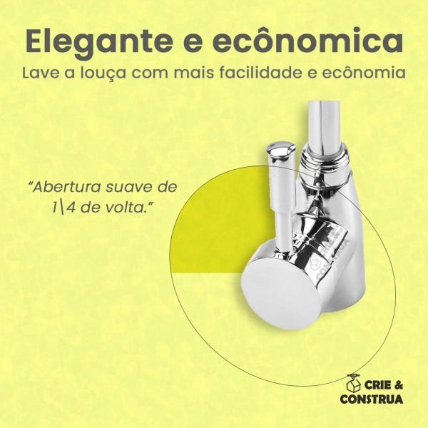 Torneira Cozinha Com Filtro Gourmet Parede Articulada - 7