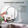 Torneira Economica Parede Gourmet Bica Movel C90 Lexu Metais - 4