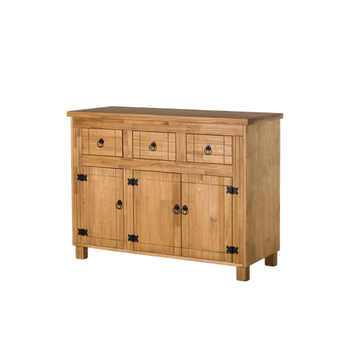 Balcão de Cozinha Madeira Maciça 3 Portas