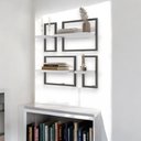 Ver imagem 1 de Conjunto 4 Prateleiras Industrial Branco - Pleno
