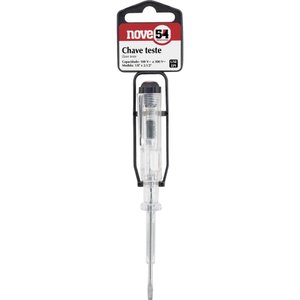 Chave fenda teste 1/8x2.1/2" 100v a 500v cartela - Nove54