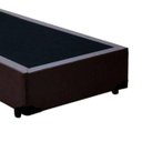 Ver imagem 2 de Base Box Solteirão Blindado Acolchoes Sintético Marrom 40x96x203