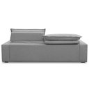 Ver imagem 4 de Sofá Retrátil Reclinável para Sala 4 Lugares 280cm Senzi F04 Linho Cinza - Lyam Decor