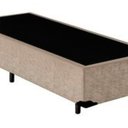 Ver imagem 2 de Base Box Solteirão Blindado Acolchoes Suede Bege 40x96x203
