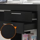 Ver imagem 2 de Papel de Parede Adesivo Lavavel Texturizado Casca Preto