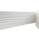 Ver imagem 1 de Moldura Guarnição Rodameio Eva Autocolante Lua 10cmx5mm 20 Metros - Branco