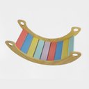 Ver imagem 2 de Gangorra Pikler Brinquedo Infantil Madeira Maciça Colorida