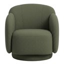 Ver imagem 6 de Kit 2 Poltronas Avany Giratórias Linho Verde Nexta Casa