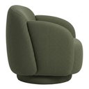Ver imagem 5 de Kit 2 Poltronas Avany Giratórias Linho Verde Nexta Casa