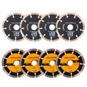 Ver imagem 1 de Kit 8 Disco Serra Circular Lâmina 115mm Mármore Concreto