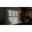 Ver imagem 6 de Persiana Vertical Cinza - 1,40m Larg X 1,70m Alt - Tecido Blackout - Persianet