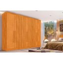 Ver imagem 1 de Guarda Roupa Casal 6 Portas (4 Ripadas) e 4 Gavetas Oxford Peroba - Europa