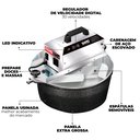 Ver imagem 3 de Pa10rpc Misturador Elétrico 10 Litros Bivolt (panela Automática) 50/60 Hz Preto Craqueado