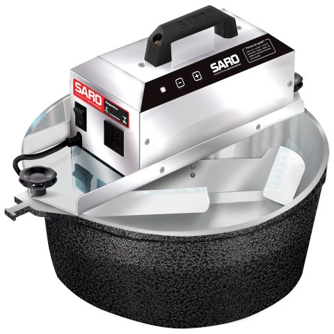 Pa10rpc Misturador Elétrico 10 Litros Bivolt (panela Automática) 50/60 Hz Preto Craqueado