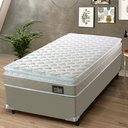 Ver imagem 1 de Cama Box Solteiro Colchão Espuma D33 Pillow Top Millenium Hellen