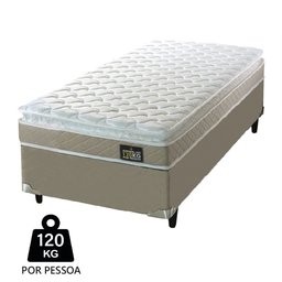 Cama Box Solteiro Colchão Espuma D33 Pillow Top Millenium Hellen - 4