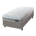 Ver imagem 2 de Cama Box Solteiro Colchão Espuma D33 Pillow Top Millenium Hellen