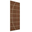Ver imagem 1 de Porta de Madeira Frisada U.v 210cm X 70cm - R20c Imbuia