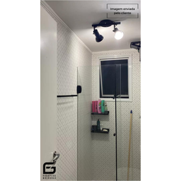 Moldura Roda Teto Eva Autocolante E23 3,5cmx1cm 5 Metros - Branco - 5