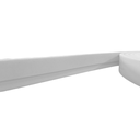 Ver imagem 1 de Moldura Roda Teto Eva Autocolante E23 3,5cmx1cm 5 Metros - Branco