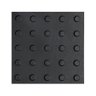 Kit 16 Pisos Tatil Alerta Preto Texturizado Pvc 25x25cm - 1