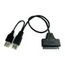 Usb 2.0 To Sata Cable Hard Disk Drive Converter Ssd até 2tb - 2