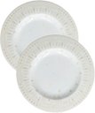 Ver imagem 1 de Jogo Prato Sobremesa Lanche 6 Pessoas 6pçs Natal Noel 21cm
