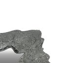 Ver imagem 4 de Centro de Mesa em Metal Prateado - 7x18cm - Detalhes Antigos: Centro de Mesa de Luxo