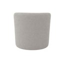 Ver imagem 6 de Poltrona Estofada 74cm x 68cm x 70cm Redonda Confortável para Sala ou Recepção Formato Orgânico