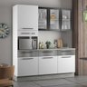 Cozinha Itatiaia Exclusive 3 Peças Branco Matte e Inox - 1