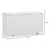 Freezer Horizontal Skin Condenser GHBS-510 Gelopar 127v - 4