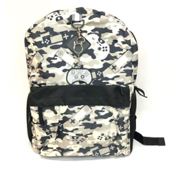 KIT MOCHILA+LANCHEIRA+ ESTOJO GAME CAMUFLADA UP4YOU Luxcel - 2
