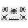 Fogão Cooktop 5 Bocas Branco + Forno de Eletrico 48 Litros 127v - 4